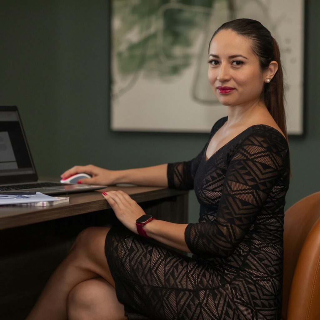 Woman in Her Office